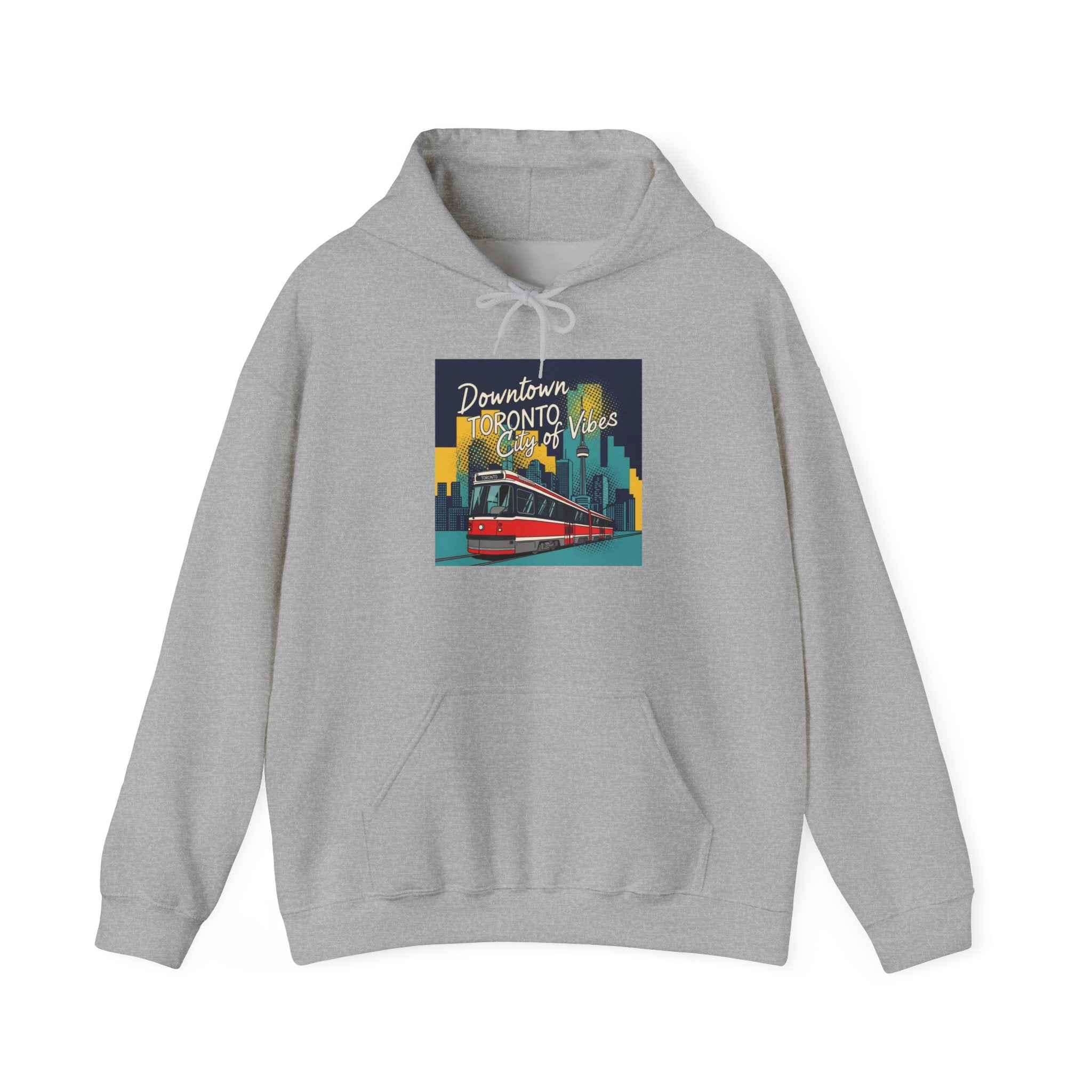 Downtown Toronto Vibes Hoodie, Cozy Sweatshirt for City Lovers, Urban [...]