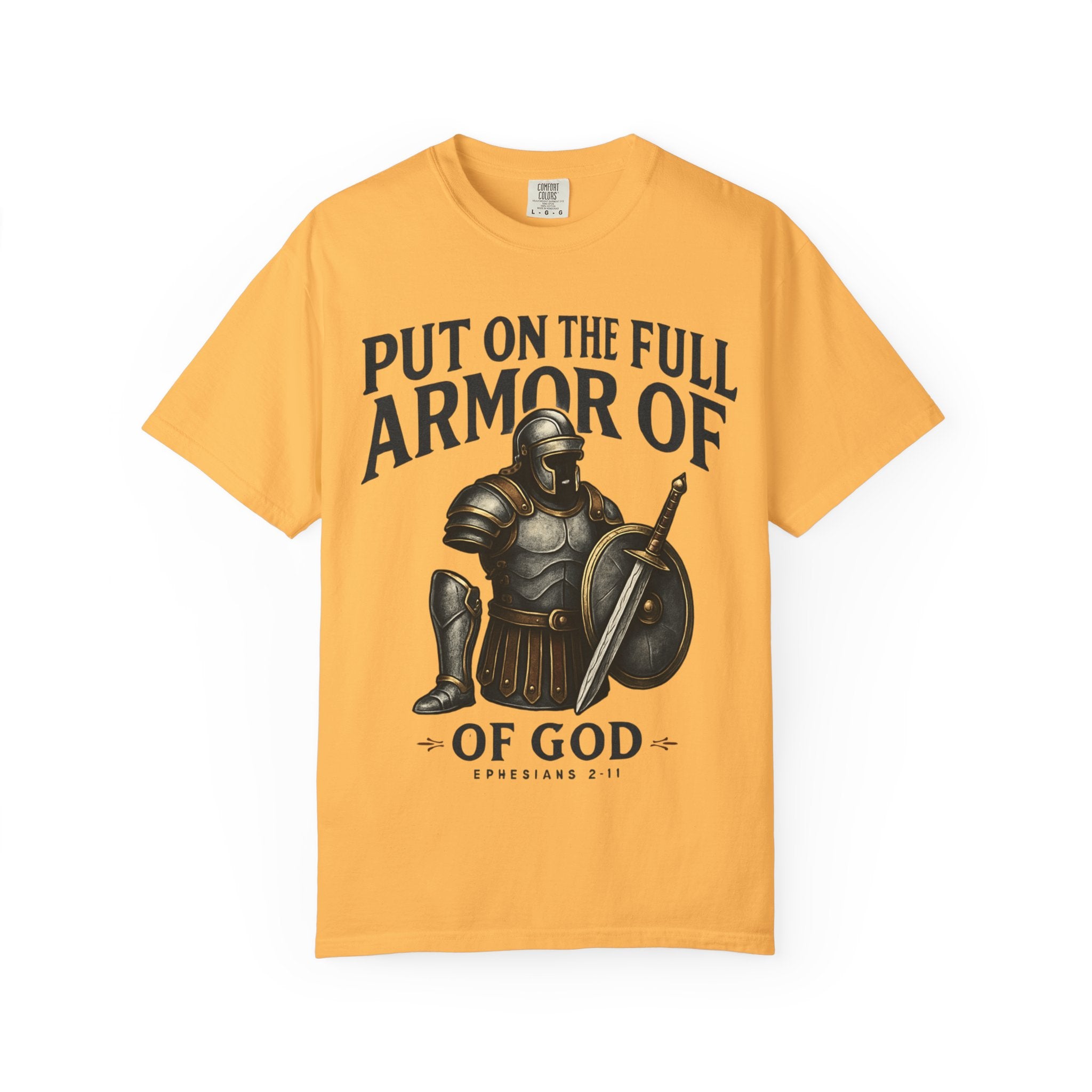 Armor of God T-Shirt — "Put On The Full Armor of God" Christian Faith Tee