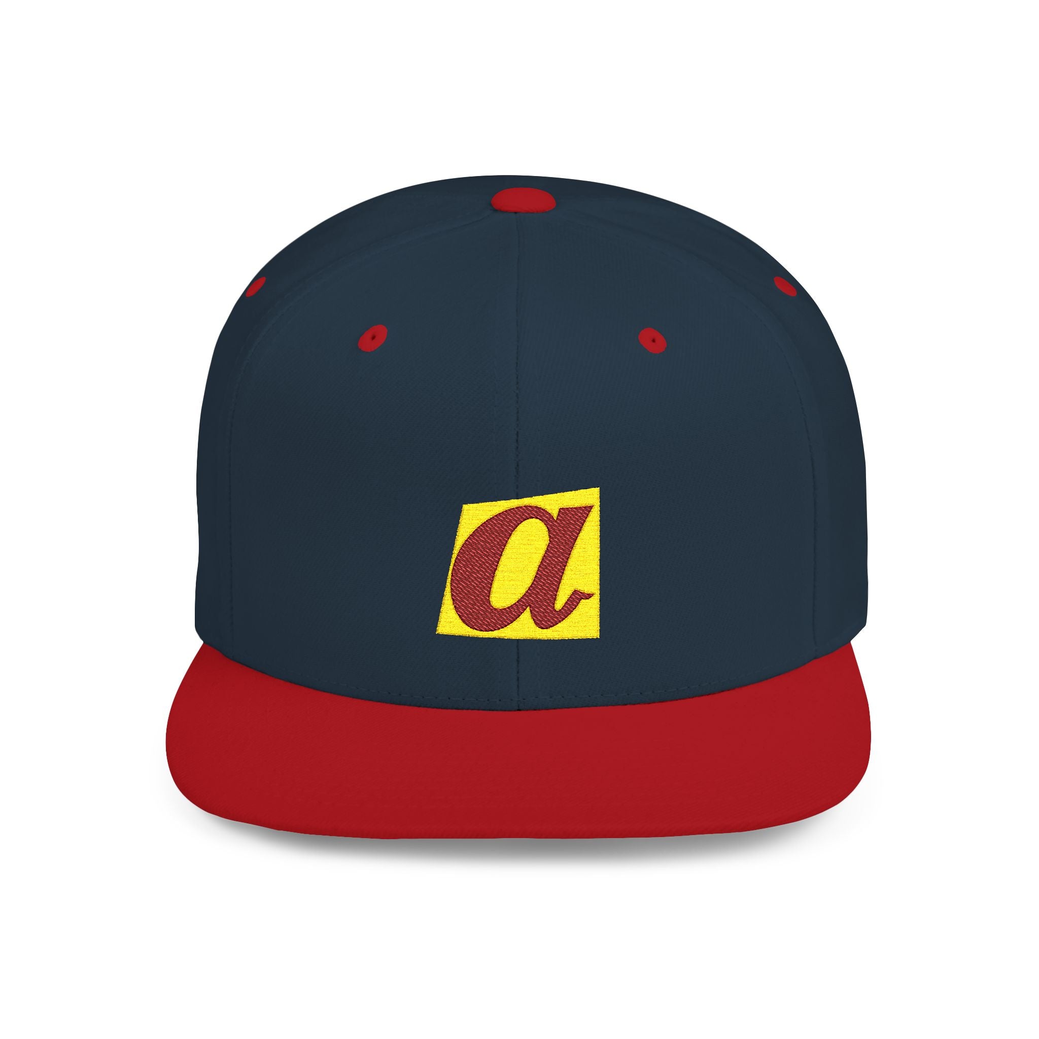 Casual Flat Bill Snapback Hat — Unisex Everyday Cap, Gift for Friends