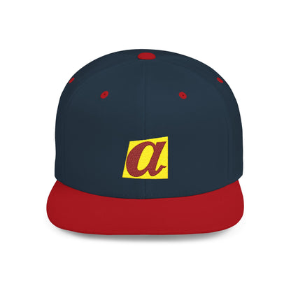 Casual Flat Bill Snapback Hat — Unisex Everyday Cap, Gift for Friends