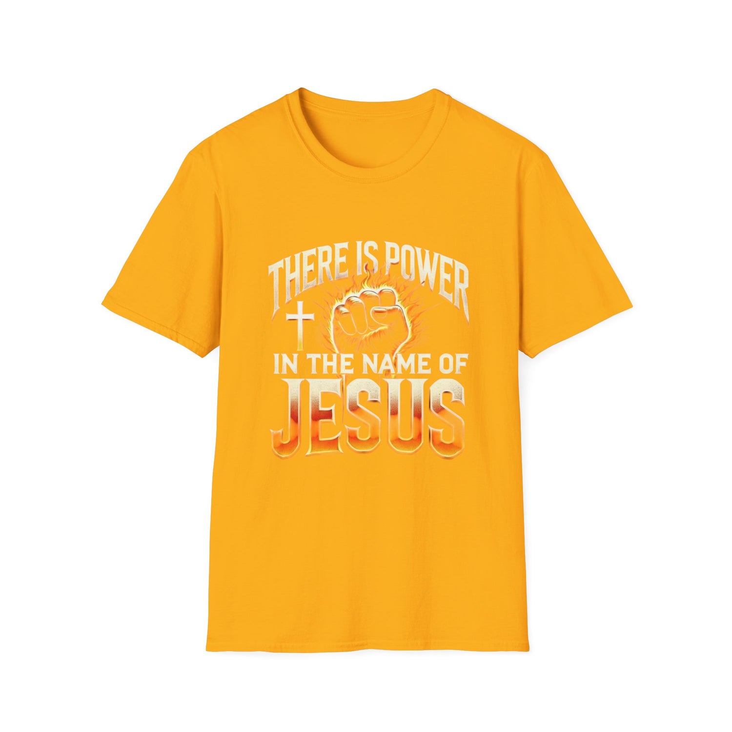 There Is Power In Jesus T-Shirt — Christian Faith Graphic Tee