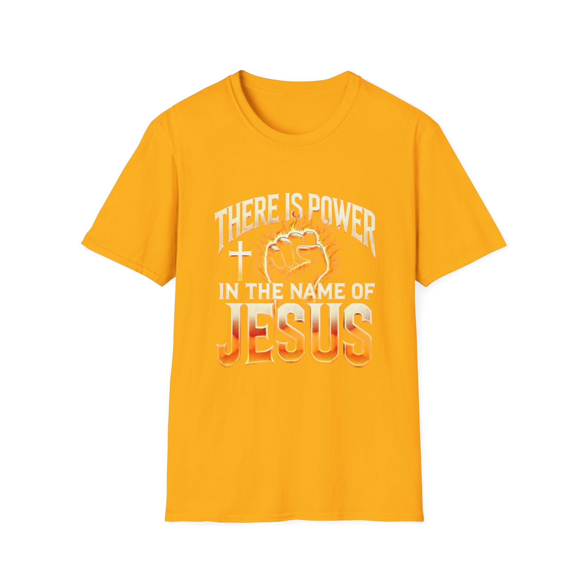 There Is Power In Jesus T-Shirt — Christian Faith Graphic Tee