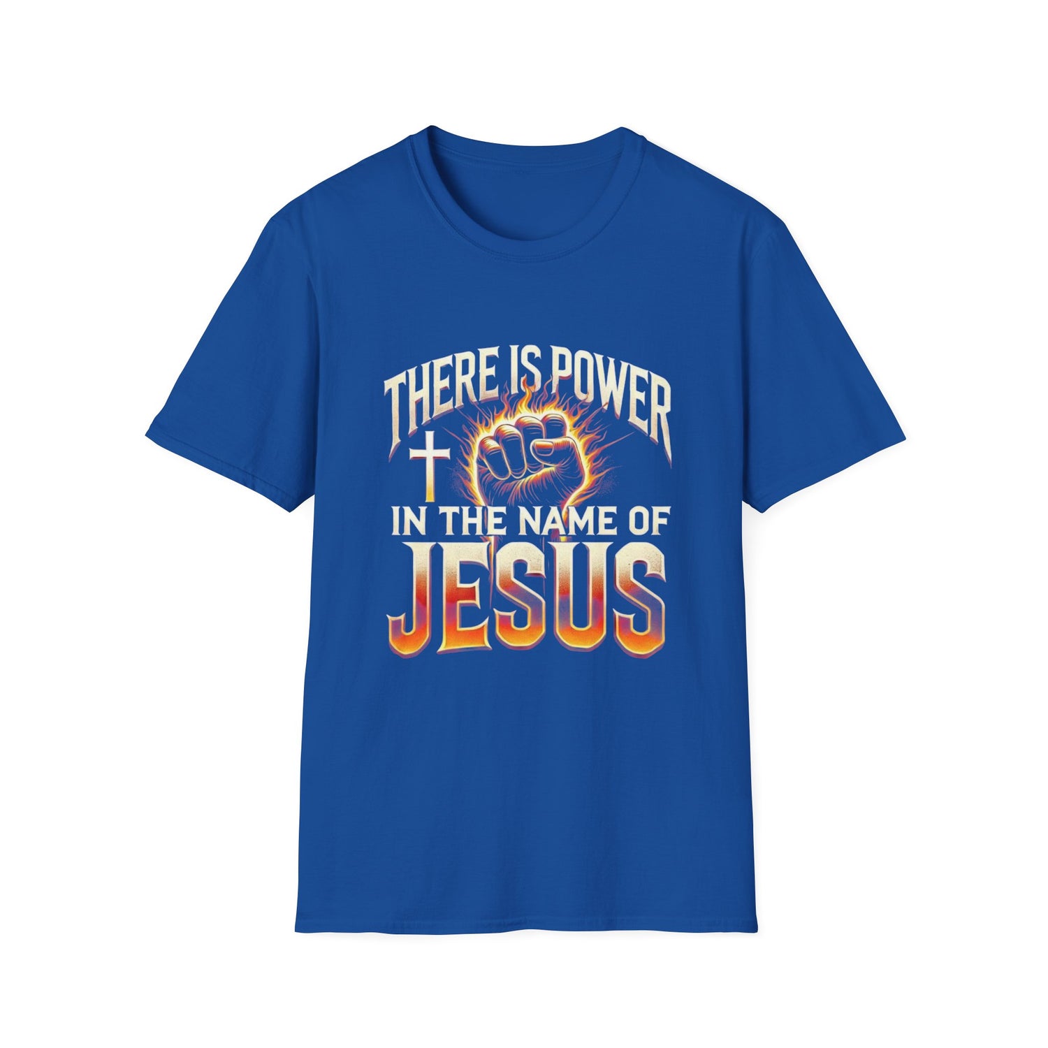 There Is Power In Jesus T-Shirt — Christian Faith Graphic Tee