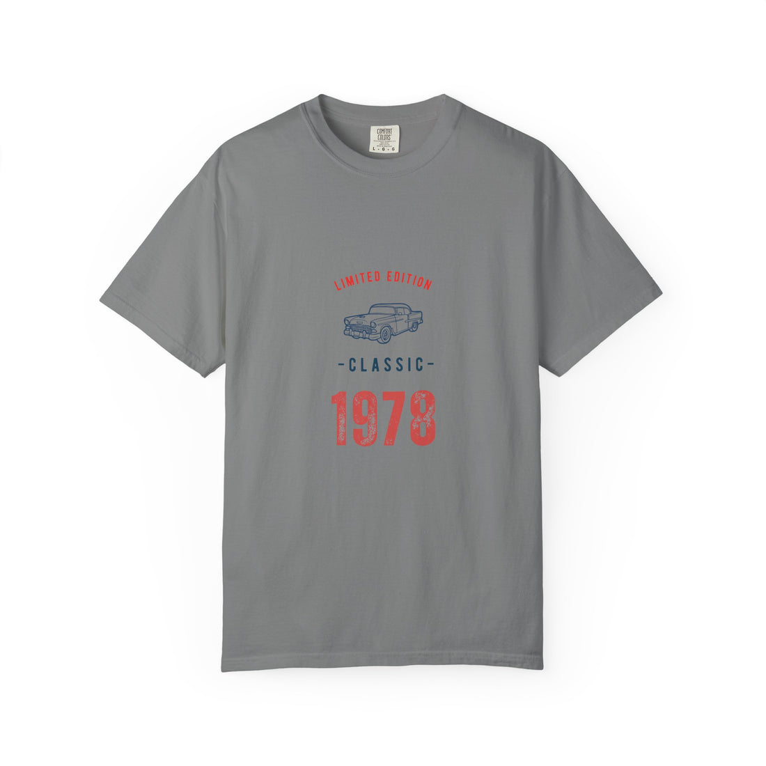 1978 Classic Car T-Shirt, Vintage Auto Lover Gift, Limited Edition Tee, Unisex Fashion, Nostalgic Apparel