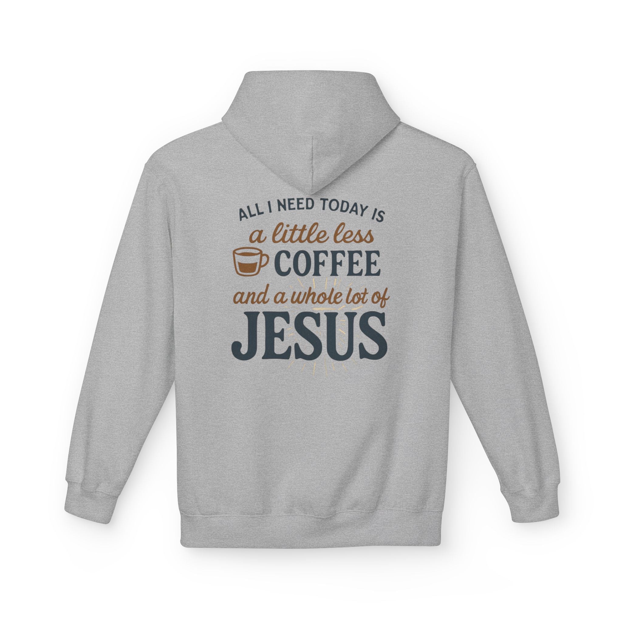 All I Need Today Is Coffee &amp; Jesus Hoodie, Inspirational Sweatshirt, [...]