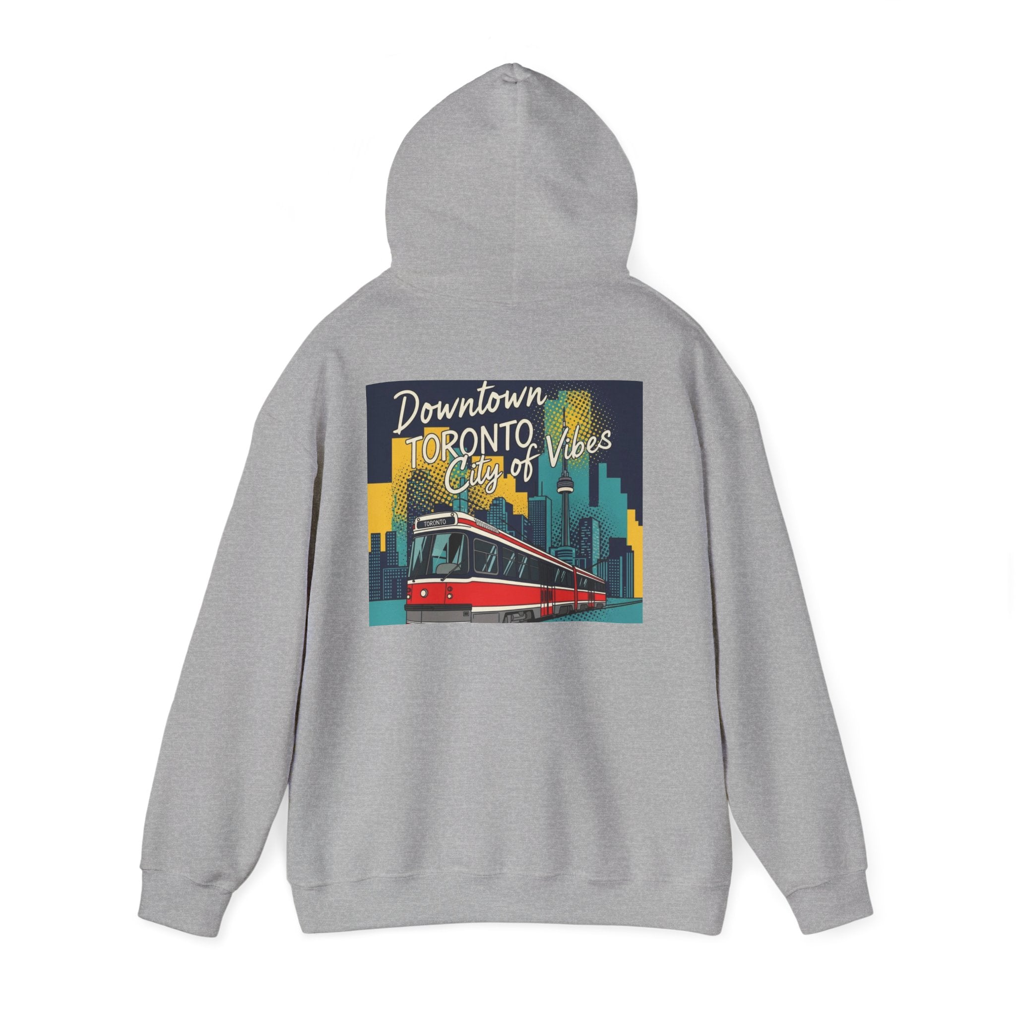 Downtown Toronto Vibes Hoodie, Cozy Sweatshirt for City Lovers, Urban [...]