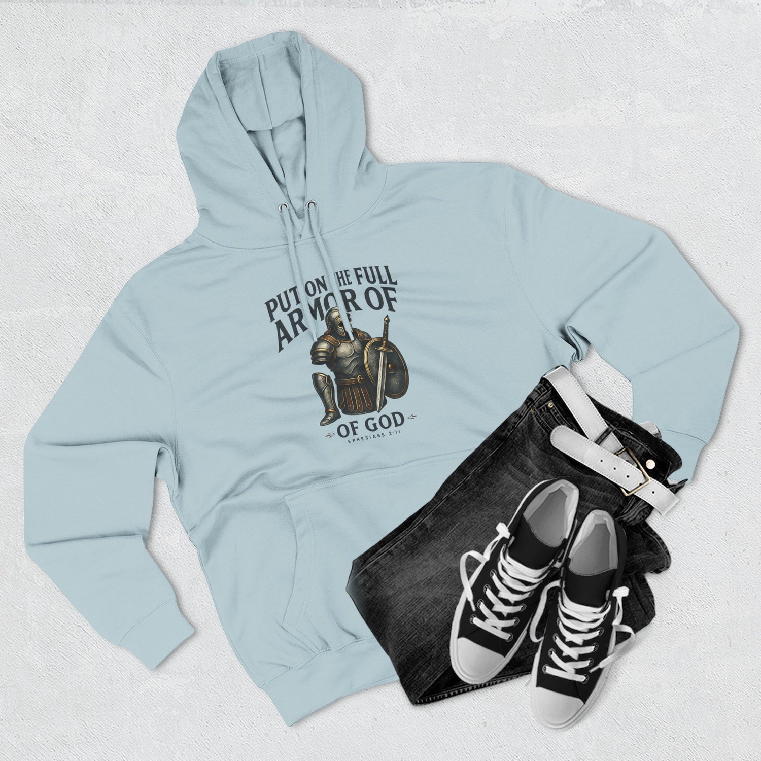 Faith-Inspired Fleece Hoodie