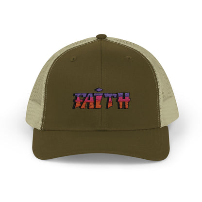 Faith Snapback Trucker Cap - Stylish &amp; Comfortable Hat for Every Occasion