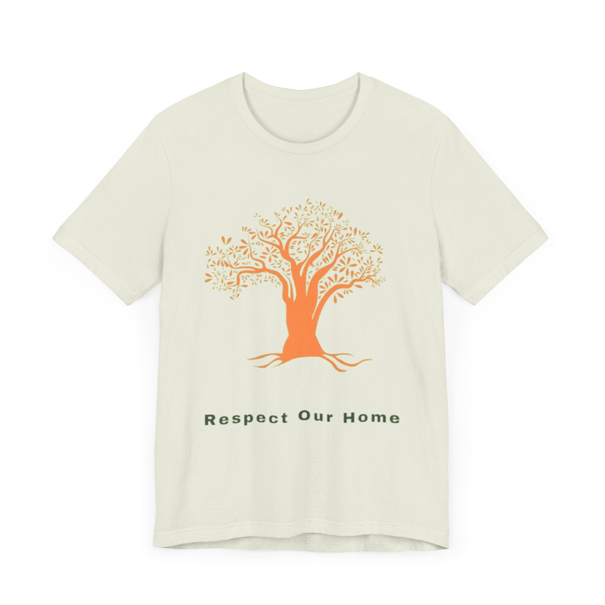Respect Our Home Tree Graphic Tee - Eco-Friendly Unisex T-Shirt