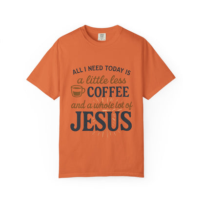 Coffee and Jesus Unisex T-Shirt, Faith-Based Gift, Relaxed Fit Tee, [...]