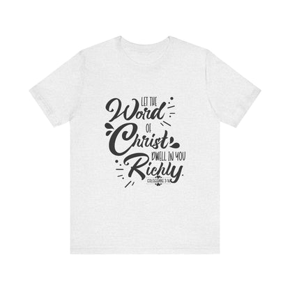 Eco-Friendly Unisex Graphic Tee — Sustainable Jersey Short Sleeve