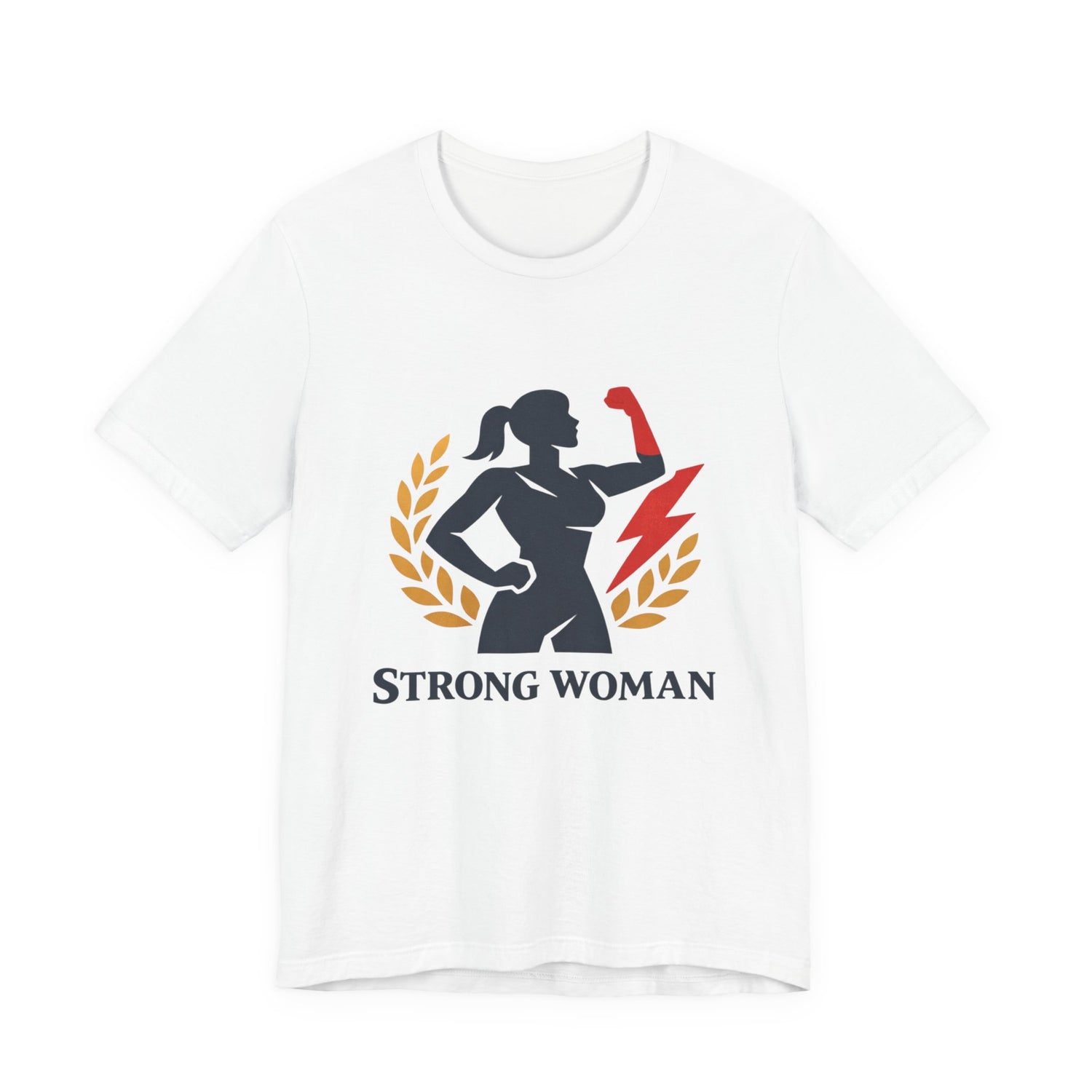Unisex Graphic Tee - Eco-Friendly Unisex Jersey T-Shirt - Comfortable Casual Wear Tee - Strong Woman Printed Tee - Gift