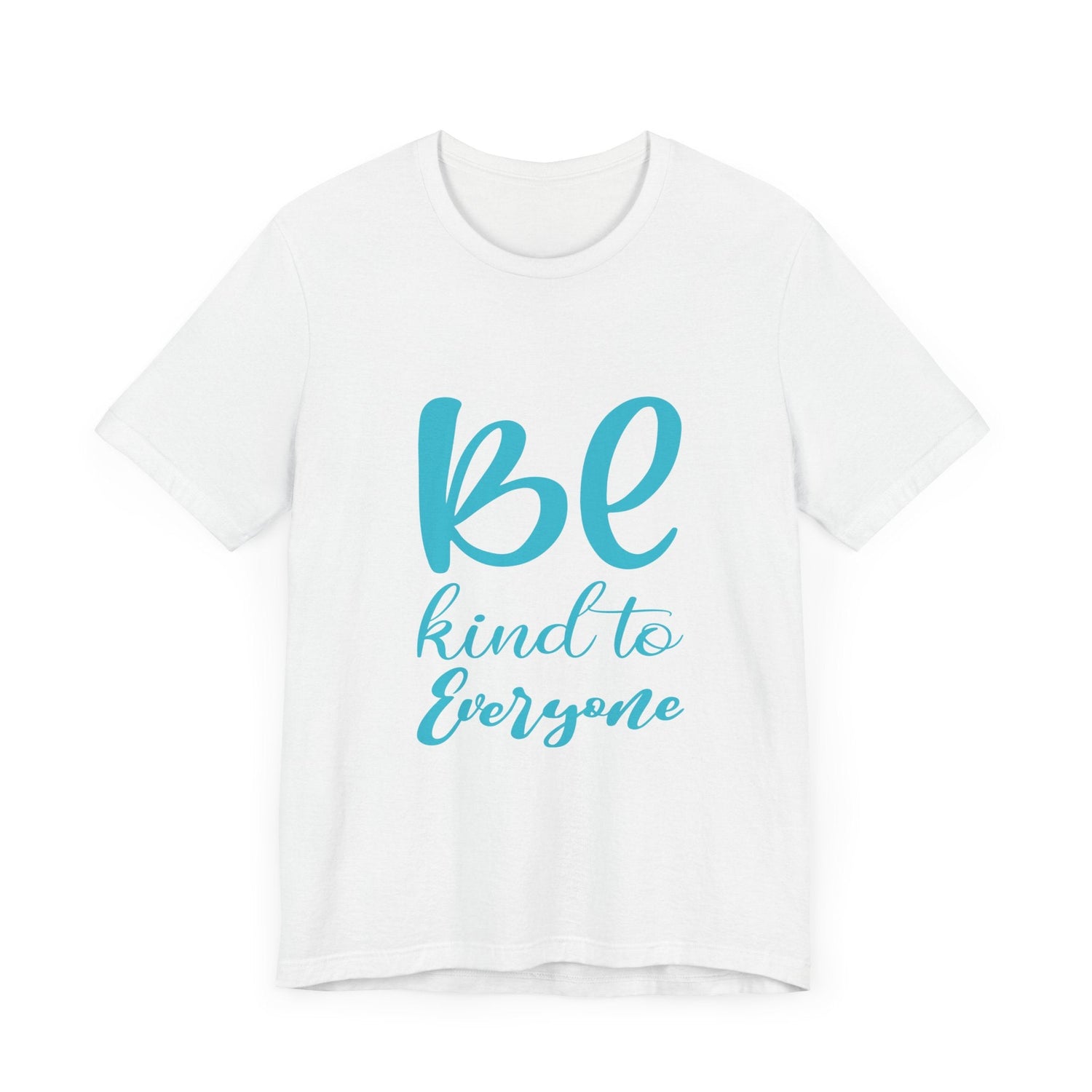 Unisex Graphic Tee – Eco-Friendly “Be Kind” Shirt for Everyday Wear