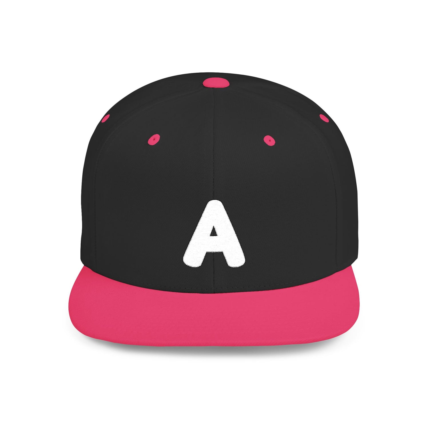 Flat Bill Snapback Hat — Classic Flat-Brim Baseball Cap