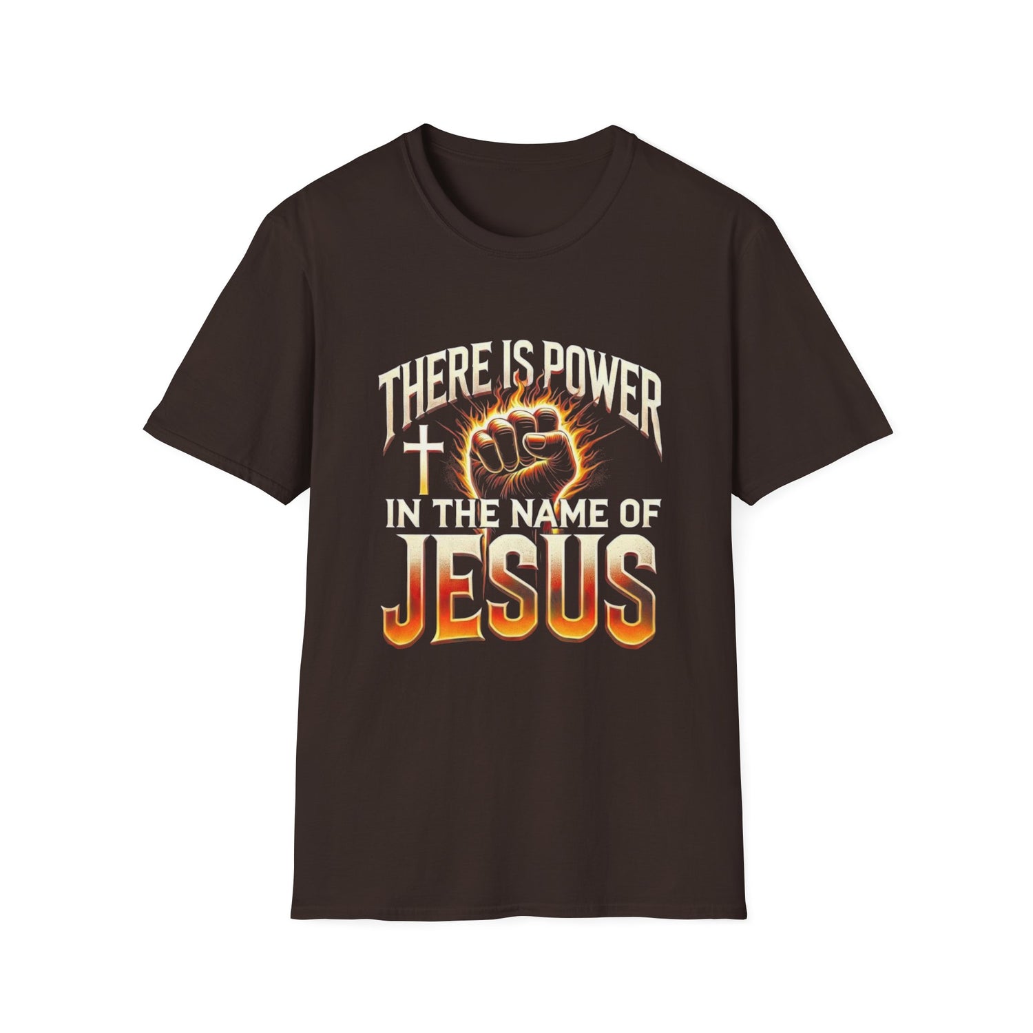 There Is Power In Jesus T-Shirt — Christian Faith Graphic Tee