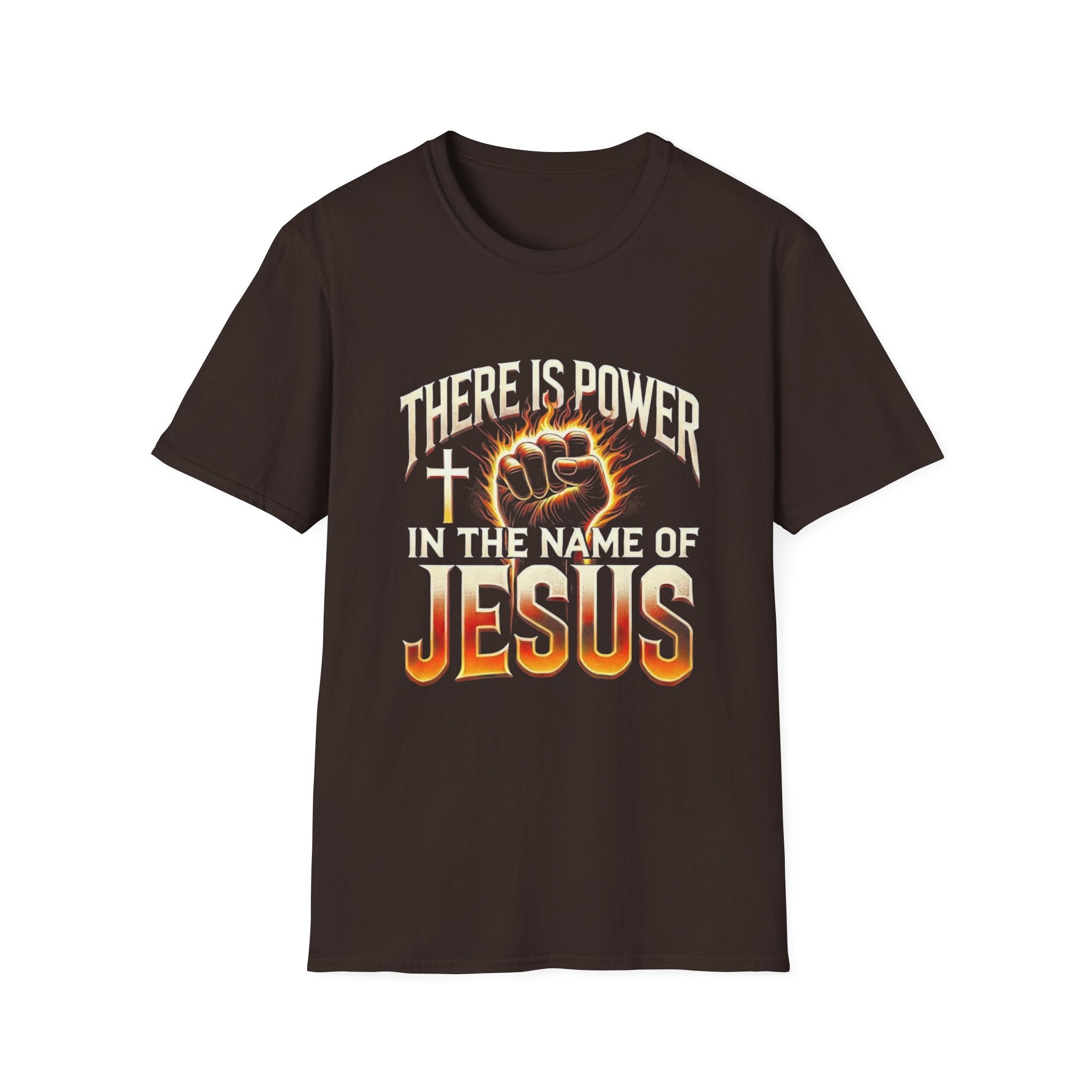 There Is Power In Jesus T-Shirt — Christian Faith Graphic Tee