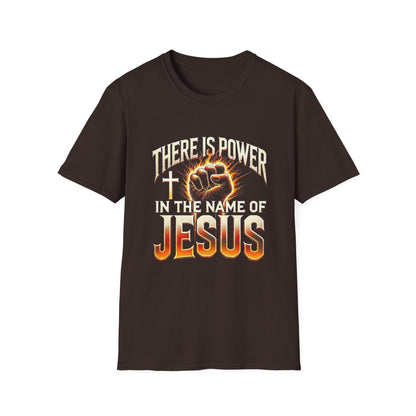 There Is Power In Jesus T-Shirt — Christian Faith Graphic Tee