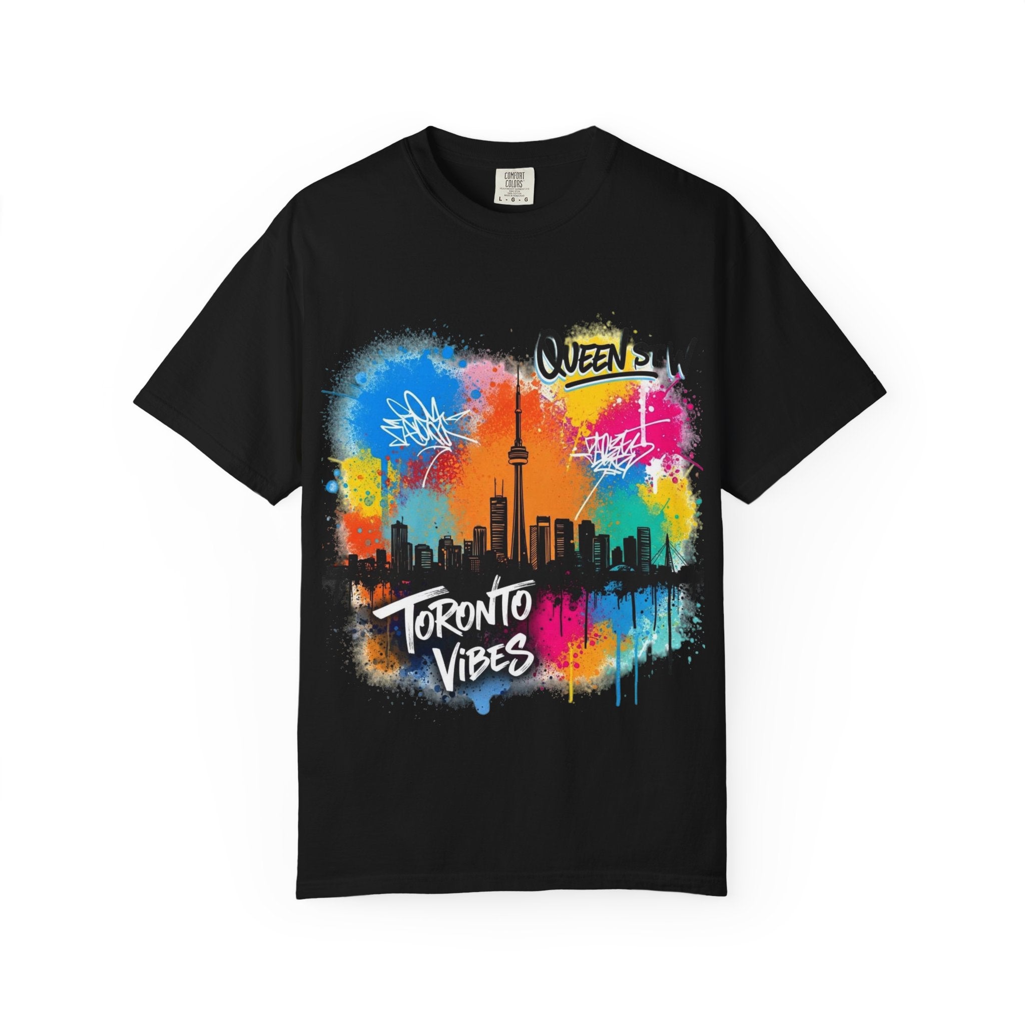 Toronto Vibes T-Shirt, Unisex Graphic Tee, Street Art Apparel, Urban Style [...]