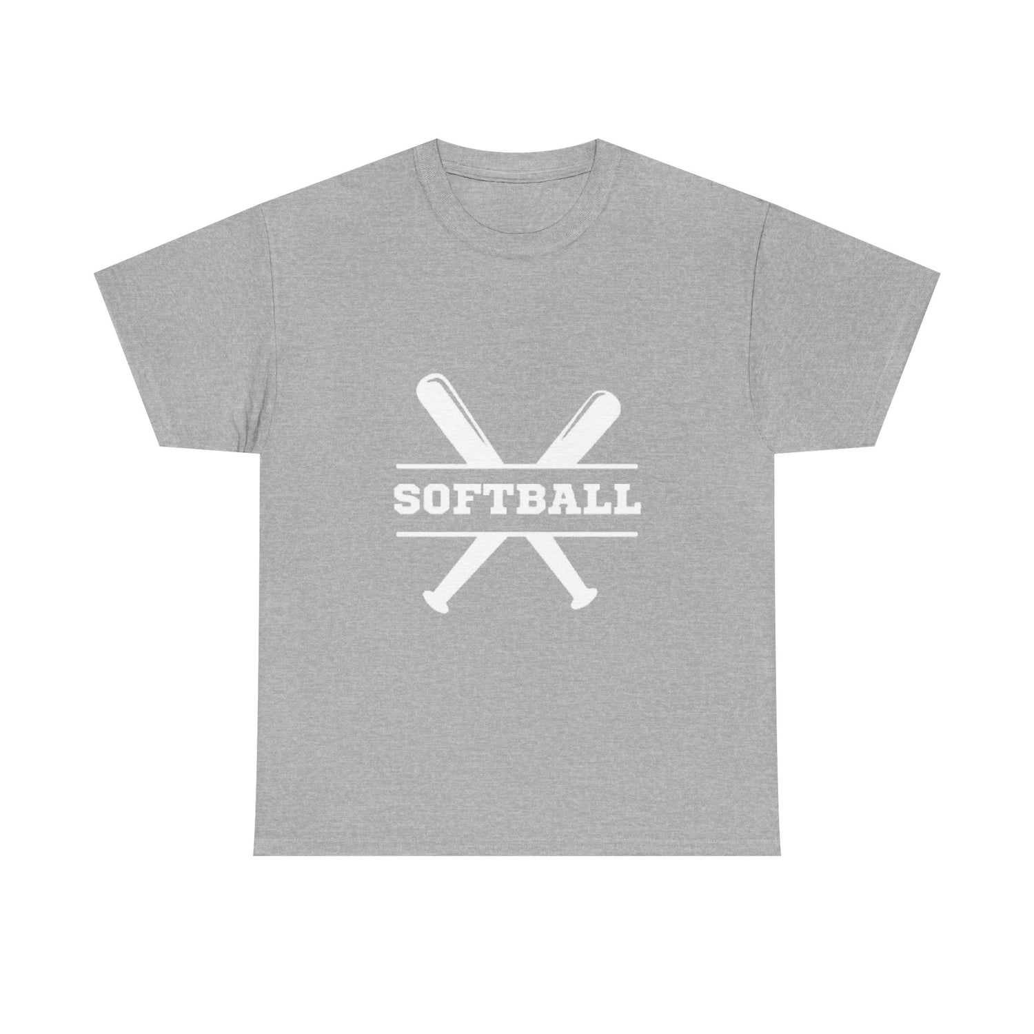 Unisex Heavy Cotton Tee - SoftBall Printed  T-Shirt - Comfortable Casual Wear Tee - Unique Graphic Tee - Gift