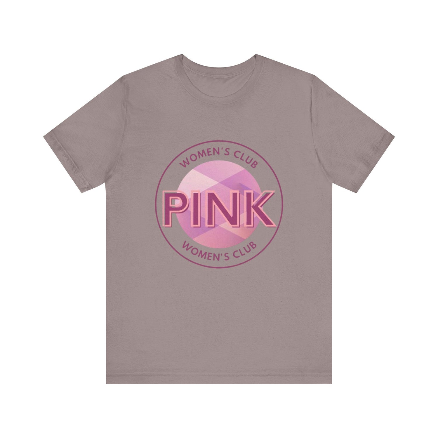 Unisex Graphic Tee - Pink Woman Club Printed Eco-Friendly Jersey 
