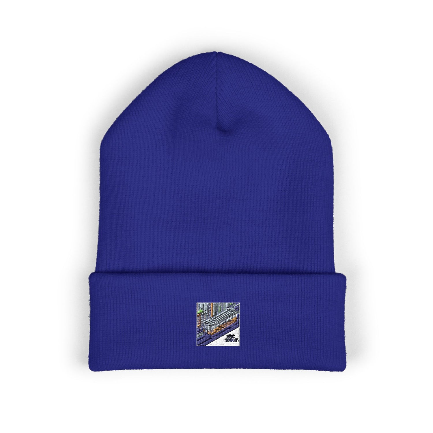 Cozy Embroidered Cuffed Beanie -custom winter caps