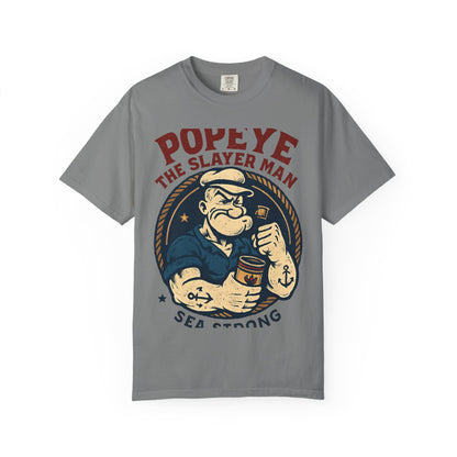 Popeye The Slayer Man graphic T-Shirt | Vintage Sailor Illustration