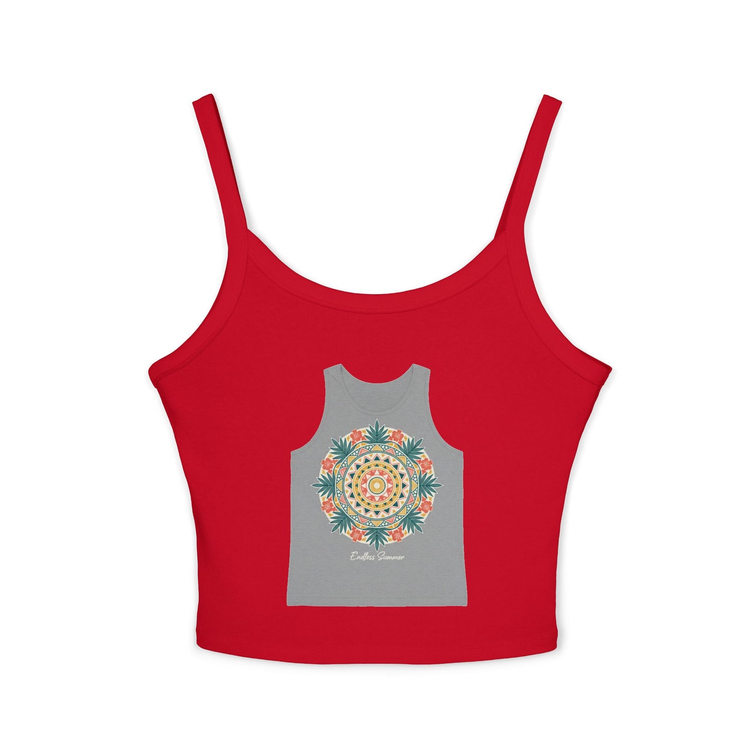 Boho Floral Mandala Tank Top — Women&