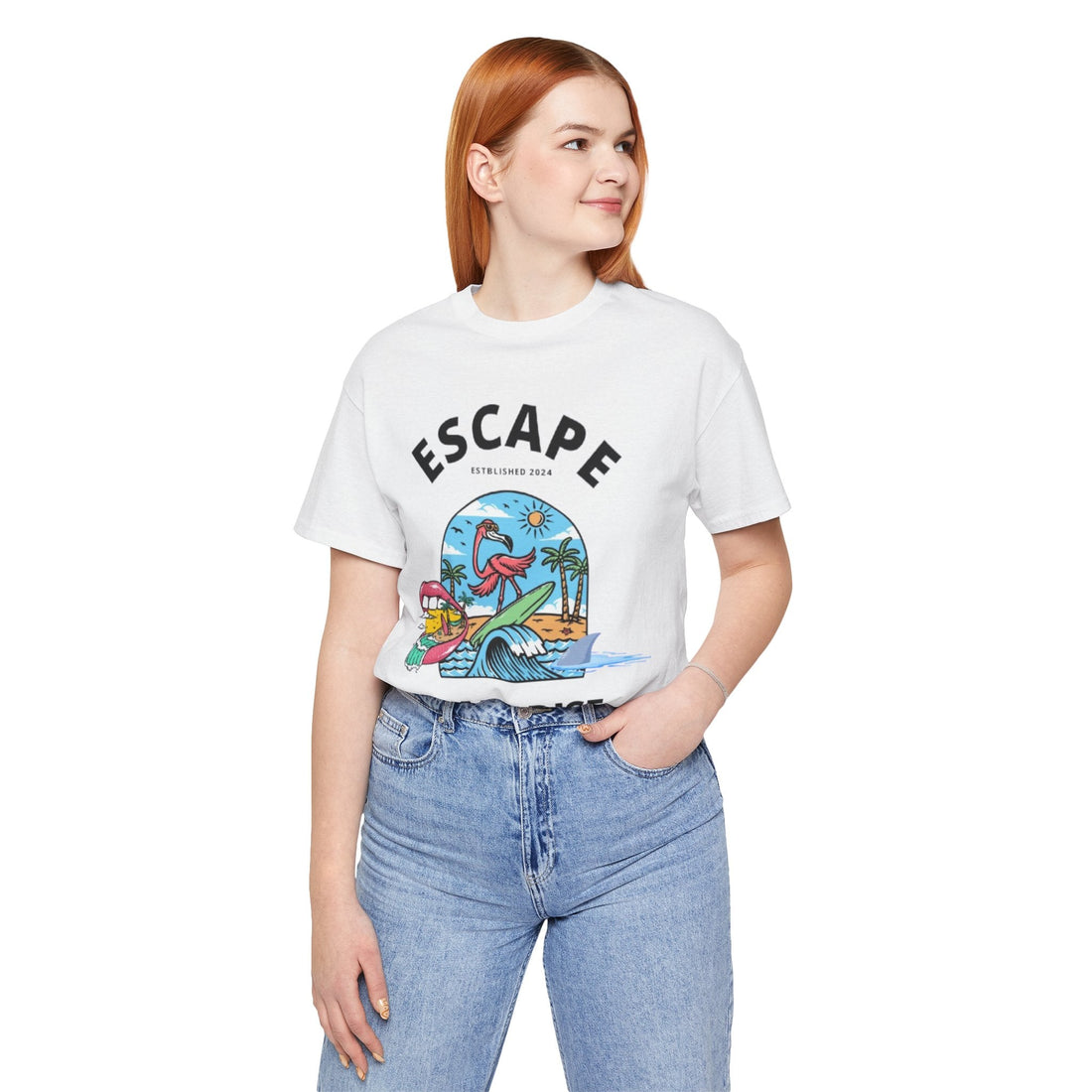  Unisex Graphic Tee - Eco-Friendly Unisex Jersey T-Shirt