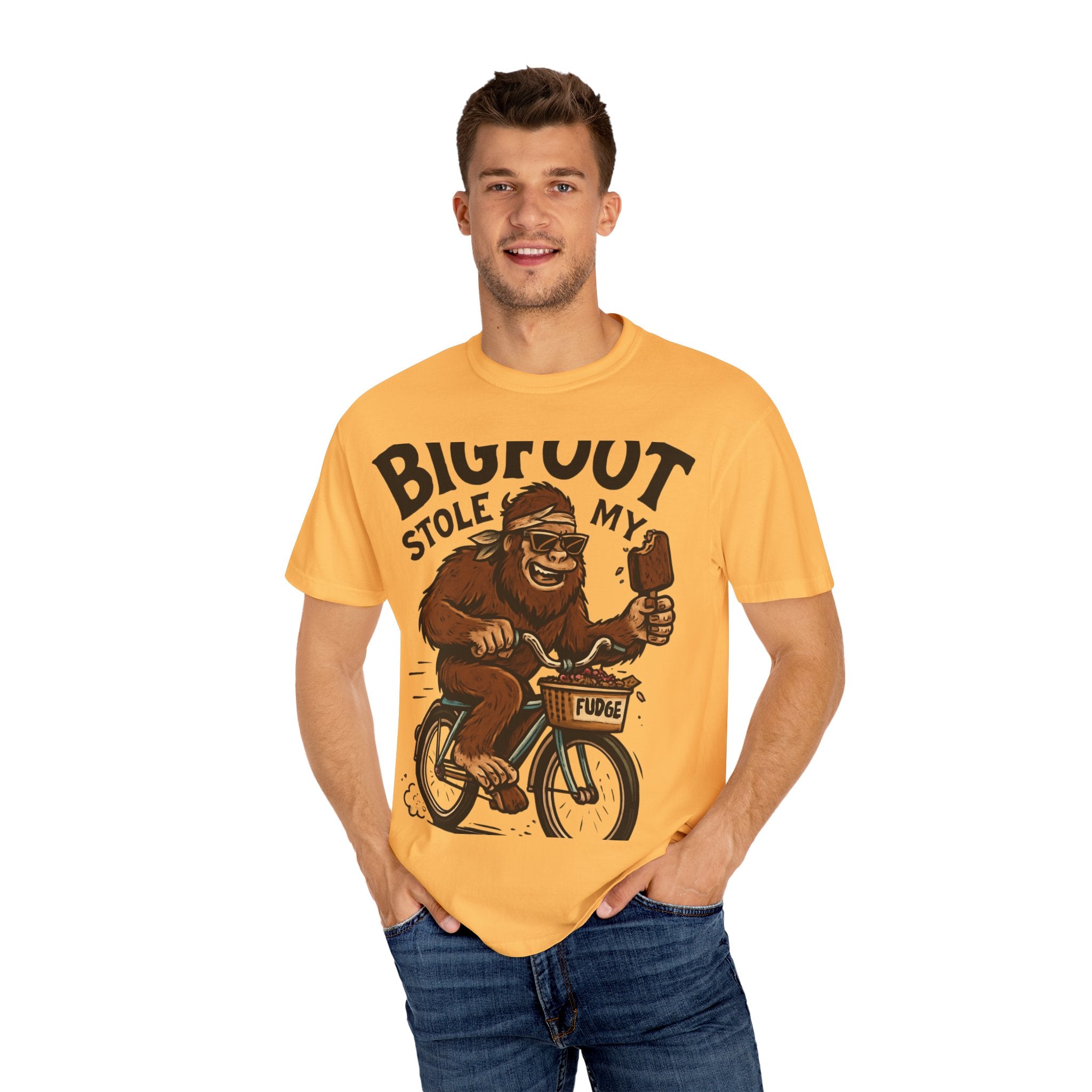 Bigfoot Stole My Fudge Unisex T-Shirt