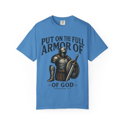 Armor of God T-Shirt — "Put On The Full Armor of God" Christian Faith Tee