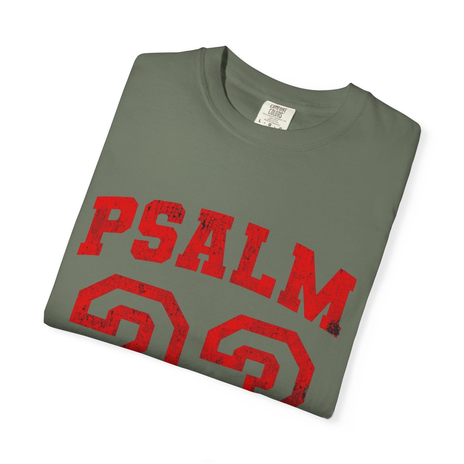 Psalm 23 T-Shirt — "I Lack Nothing" Christian Faith Tee