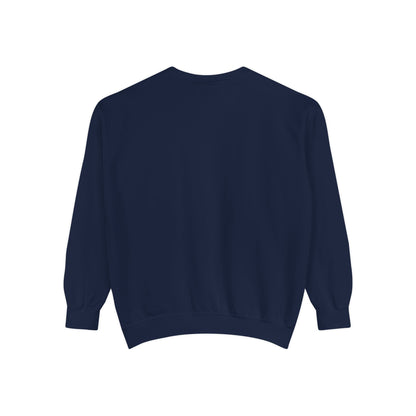 Christian Sweatshirt — “Jesus Christ No.1 Savior” Vintage Forgiven Crewneck