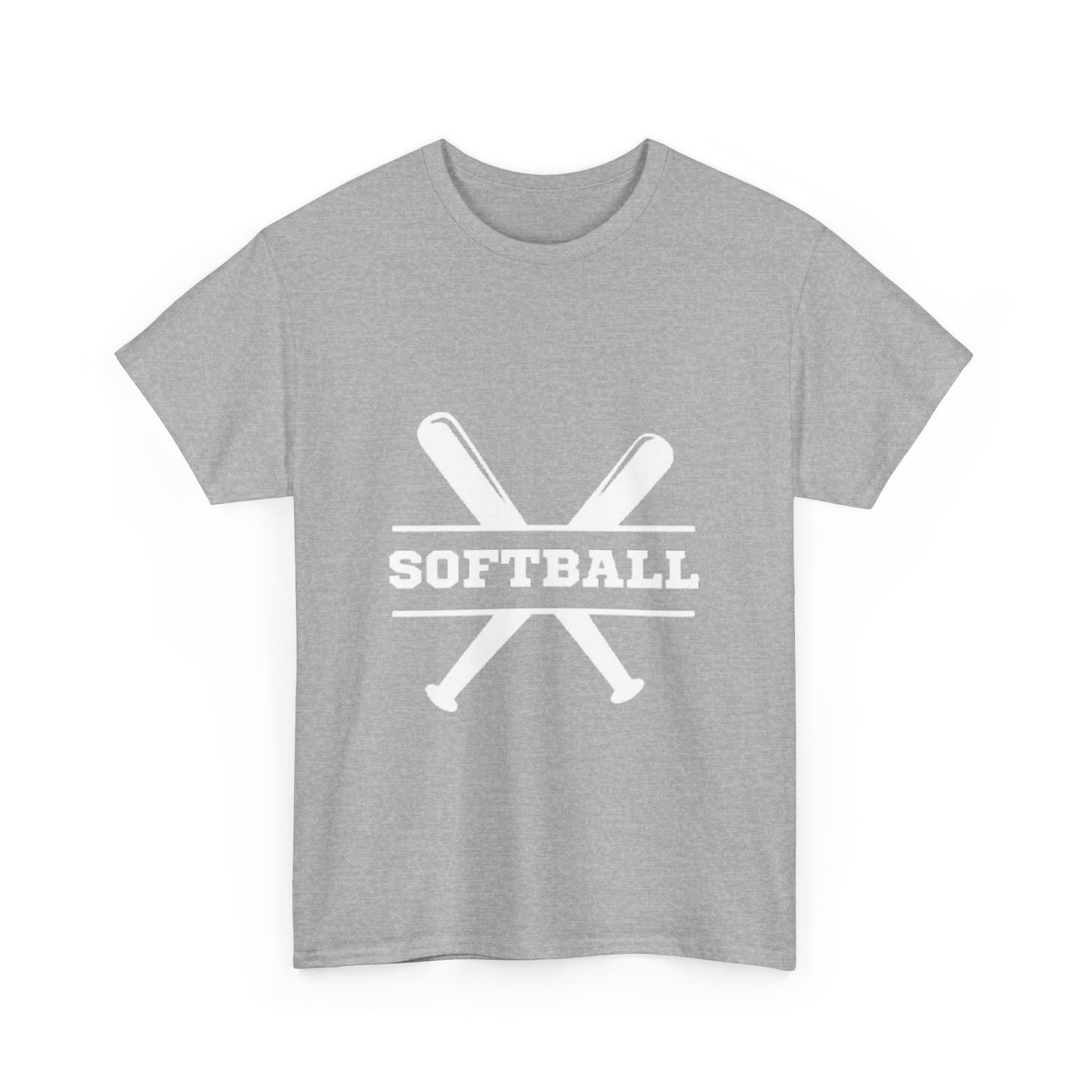 Unisex Heavy Cotton Tee - SoftBall Printed  T-Shirt - Comfortable Casual Wear Tee - Unique Graphic Tee - Gift