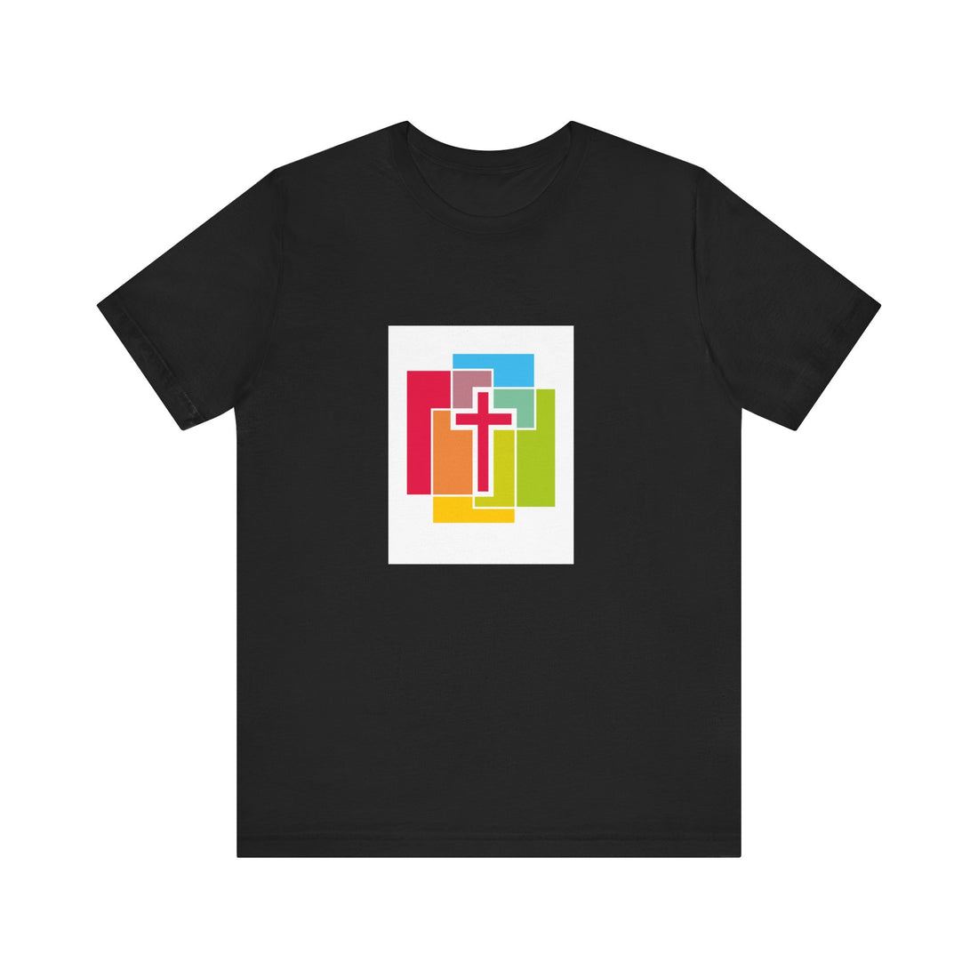 Colorful Faith Unisex Jersey Tee – Bright, Uplifting Style for Everyday Inspiration