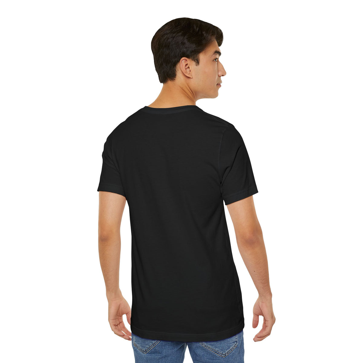 Inspirational Unisex Jersey T-Shirt - "God is within her, she will not fall" (Psalm 46:5)