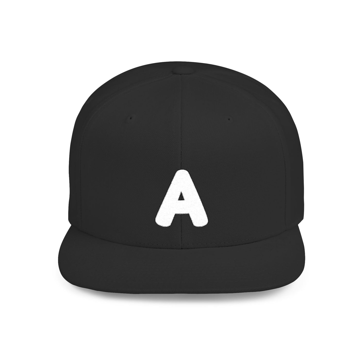 Flat Bill Snapback Hat — Classic Flat-Brim Baseball Cap