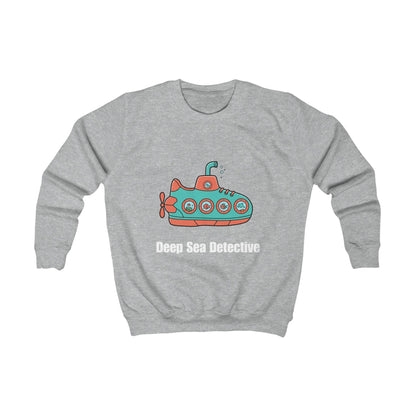 Kids Submarine Sweatshirt — Cute Cartoon Deep-Sea Submarine Pullover for Toddlers