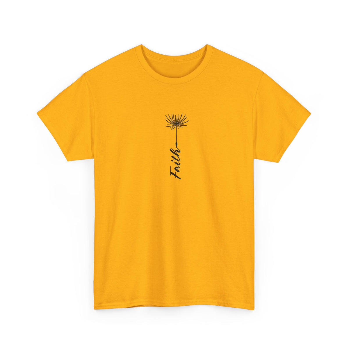 Floral Inspiration Unisex Heavy Cotton Tee - Encourage a Positive Mindset