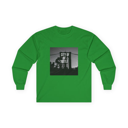 City of Hustle Long Sleeve Tee - Unisex Ultra Cotton T-Shirt for Urban Adventurers