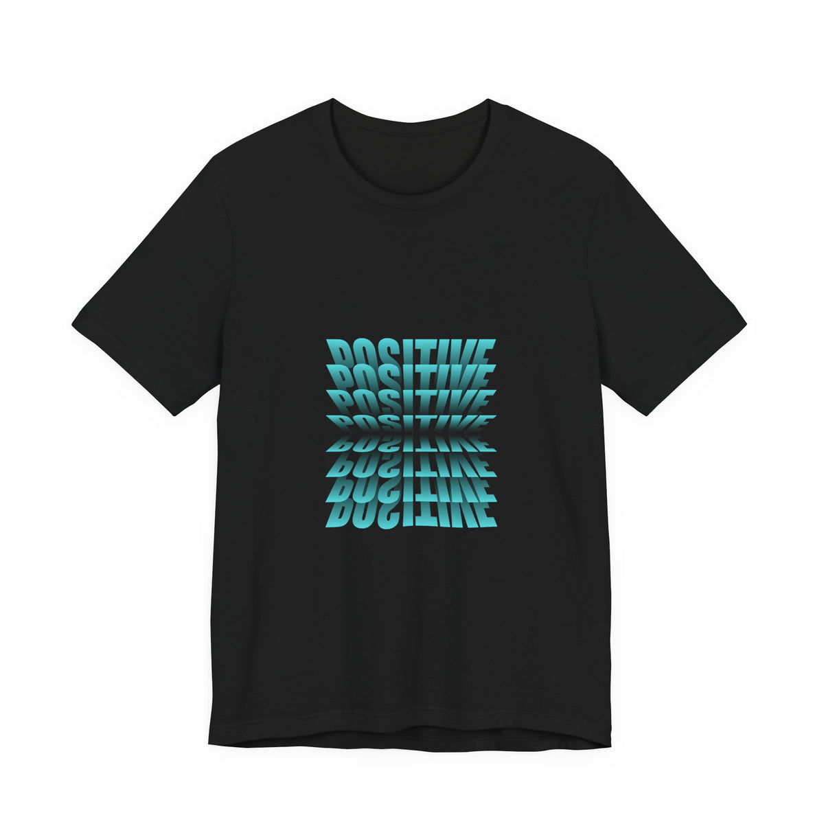 Positive Vibes Unisex Jersey Tee - Inspirational Short Sleeve T-Shirt