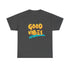 Unisex Heavy Cotton Tee - Good Vibes Only Printed  T-Shirt           .