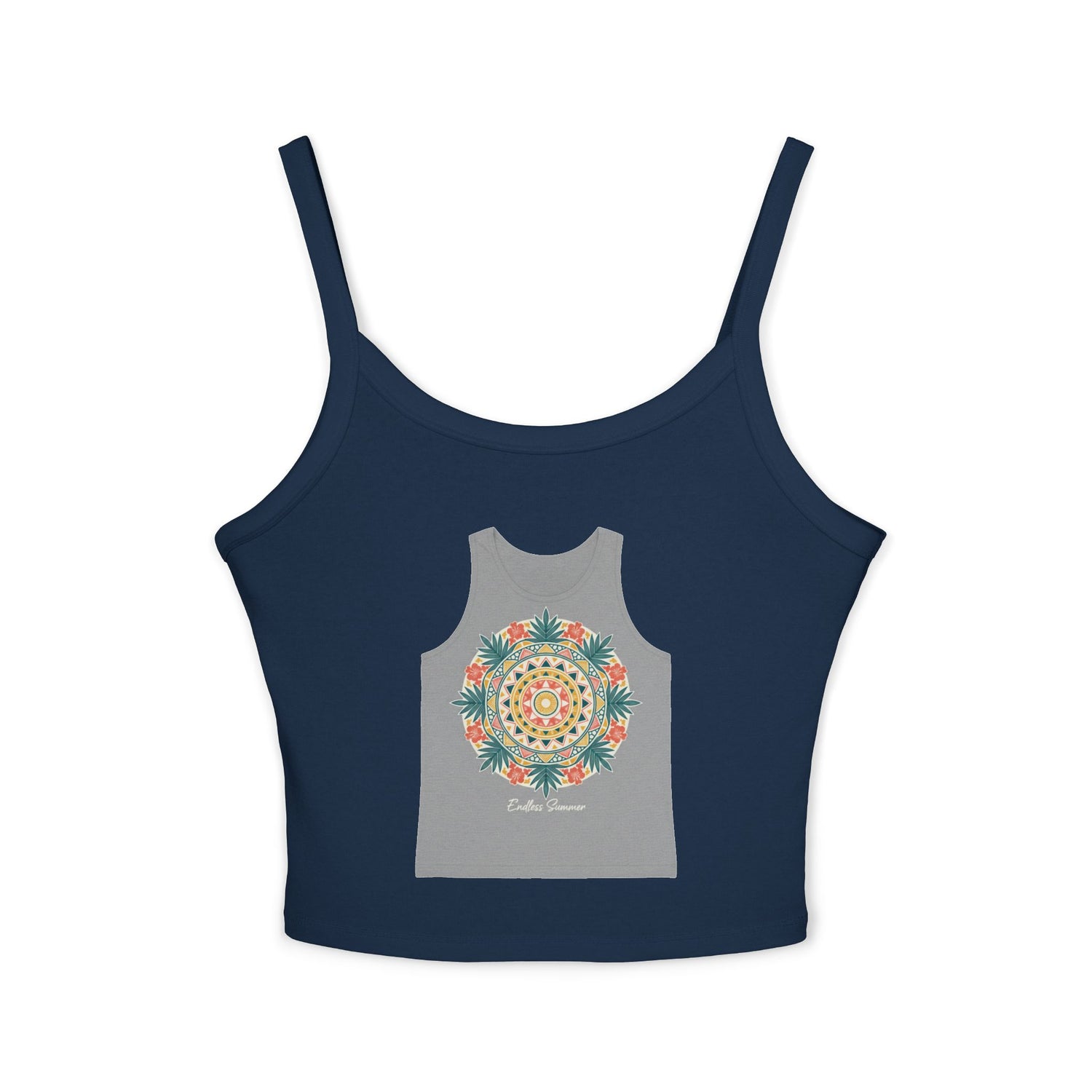 Boho Floral Mandala Tank Top — Women&