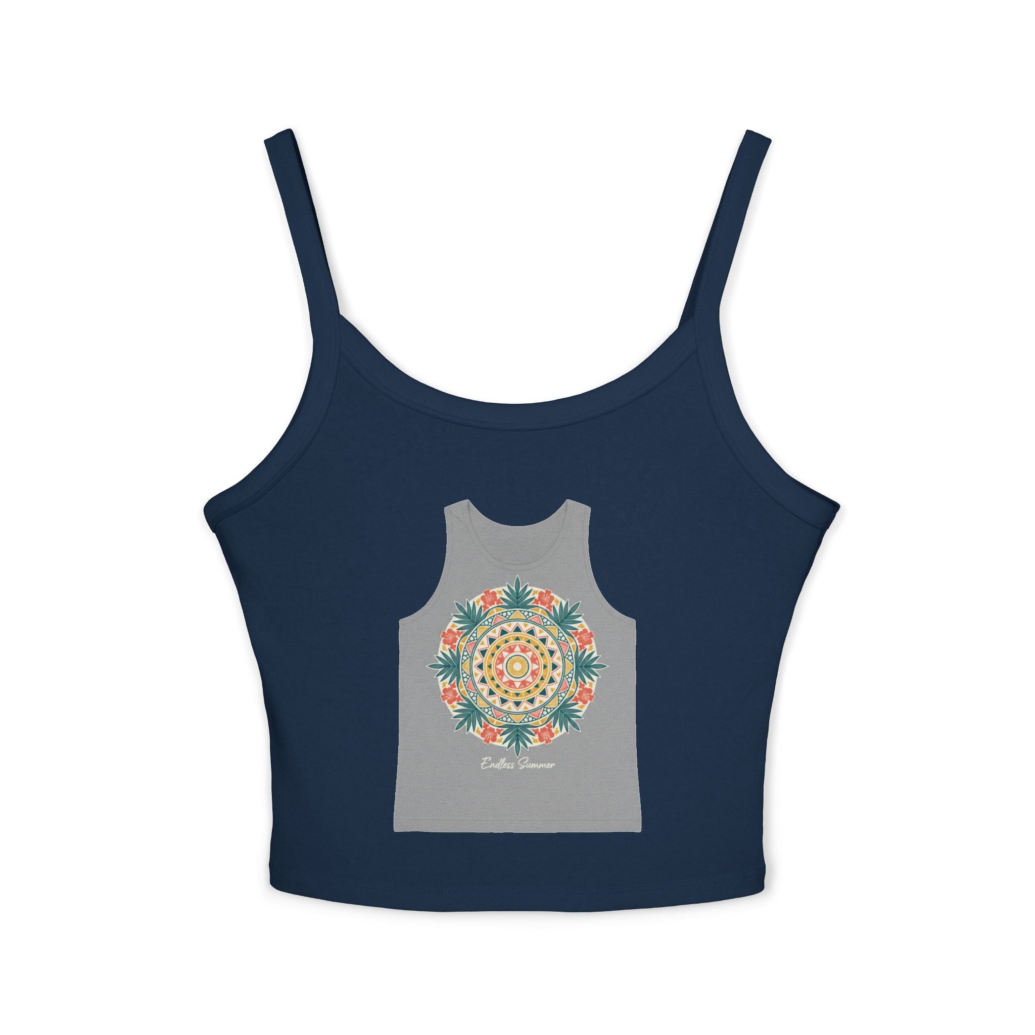 Boho Floral Mandala Tank Top — Women&