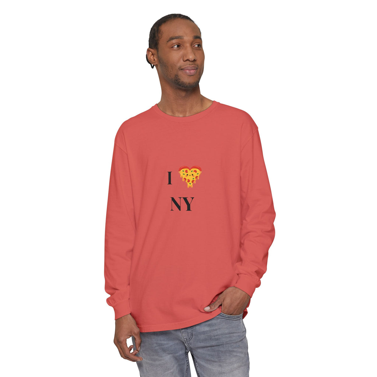 I  Pizza NY Long Sleeve T-Shirt