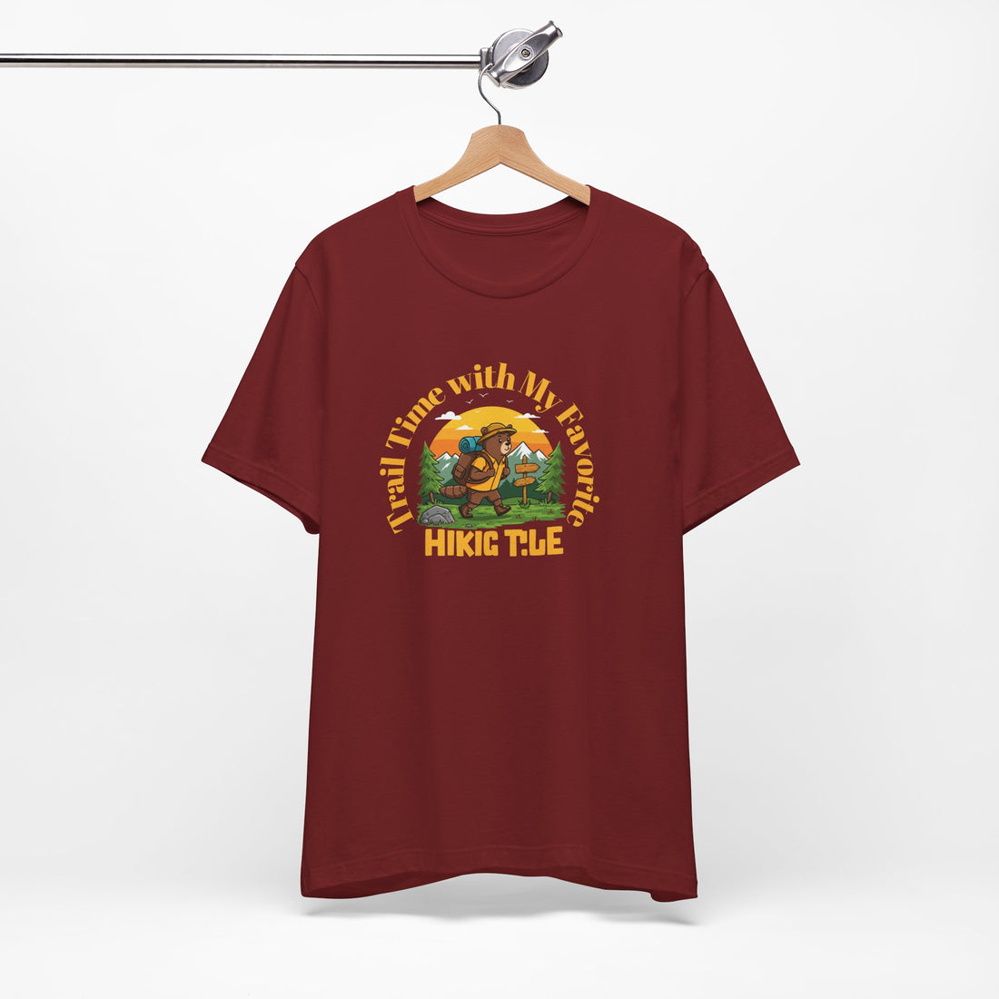 Adventure Trail Time Tee – Fun and Comfortable Unisex Jersey Short Sleeve T-Shirt