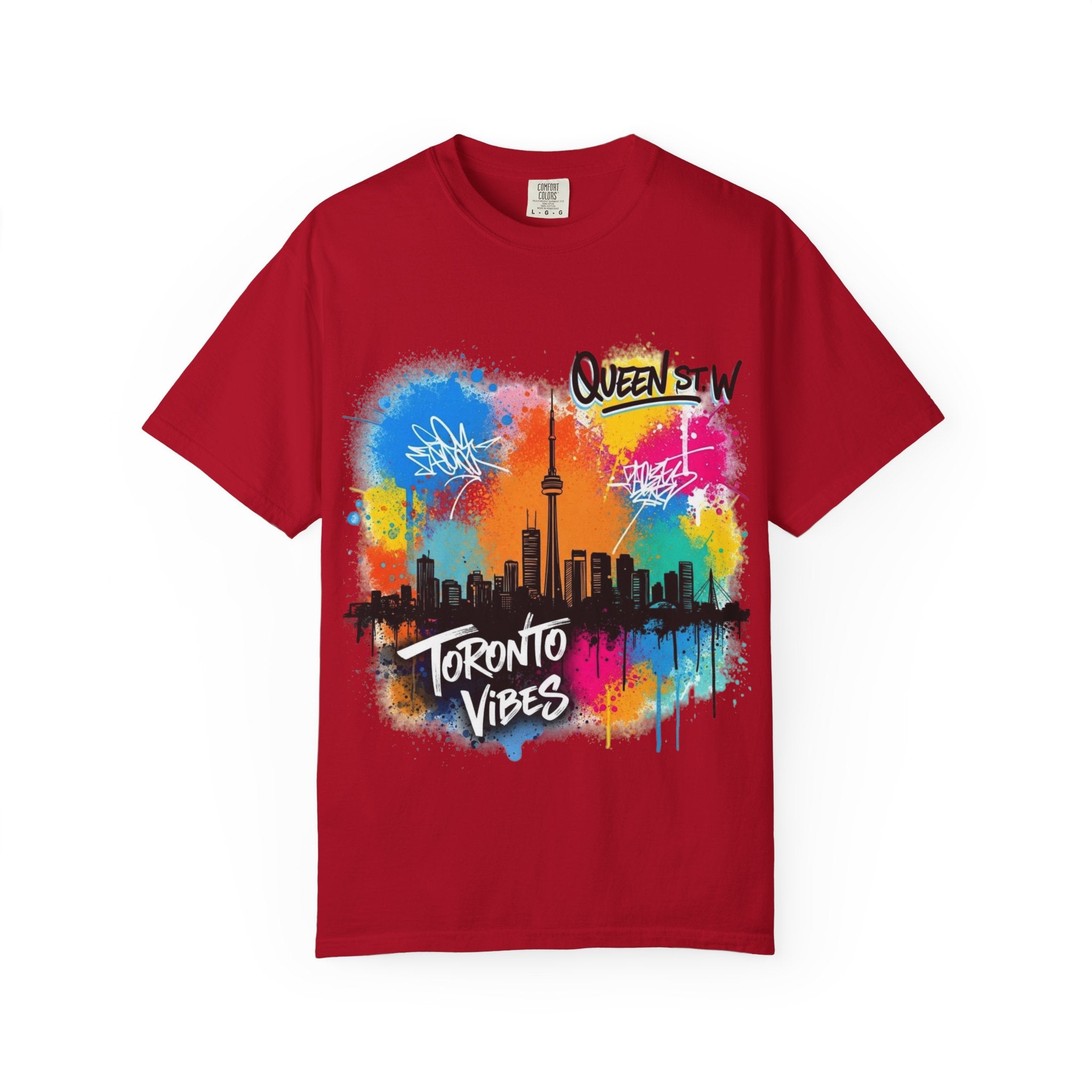 Toronto Vibes T-Shirt, Unisex Graphic Tee, Street Art Apparel, Urban Style [...]