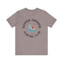 Unisex Graphic Tee - Paradise Club Printed Eco-Friendly Jersey T-Shirt