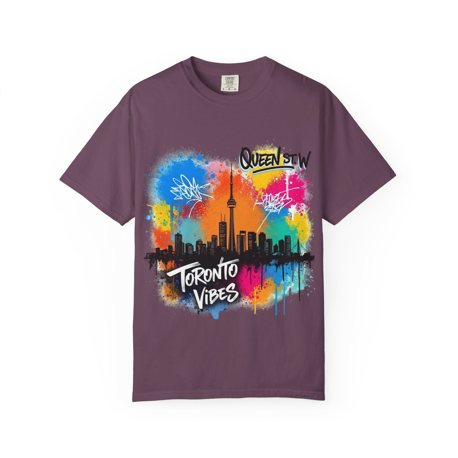 Toronto Vibes T-Shirt, Unisex Graphic Tee, Street Art Apparel, Urban Style [...]