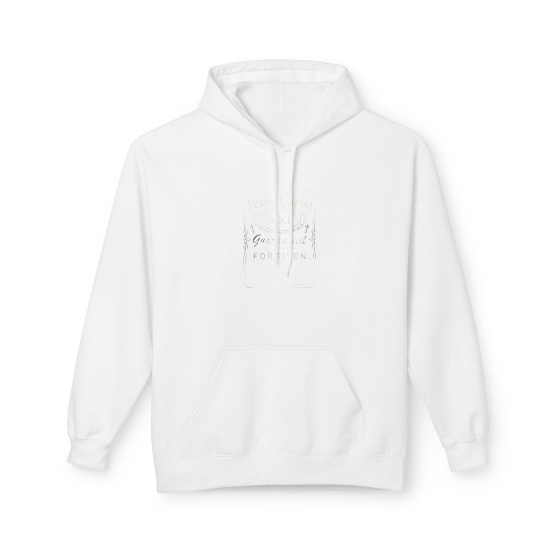 Forgiven Faith Hoodie — Christian Inspirational Pullover
