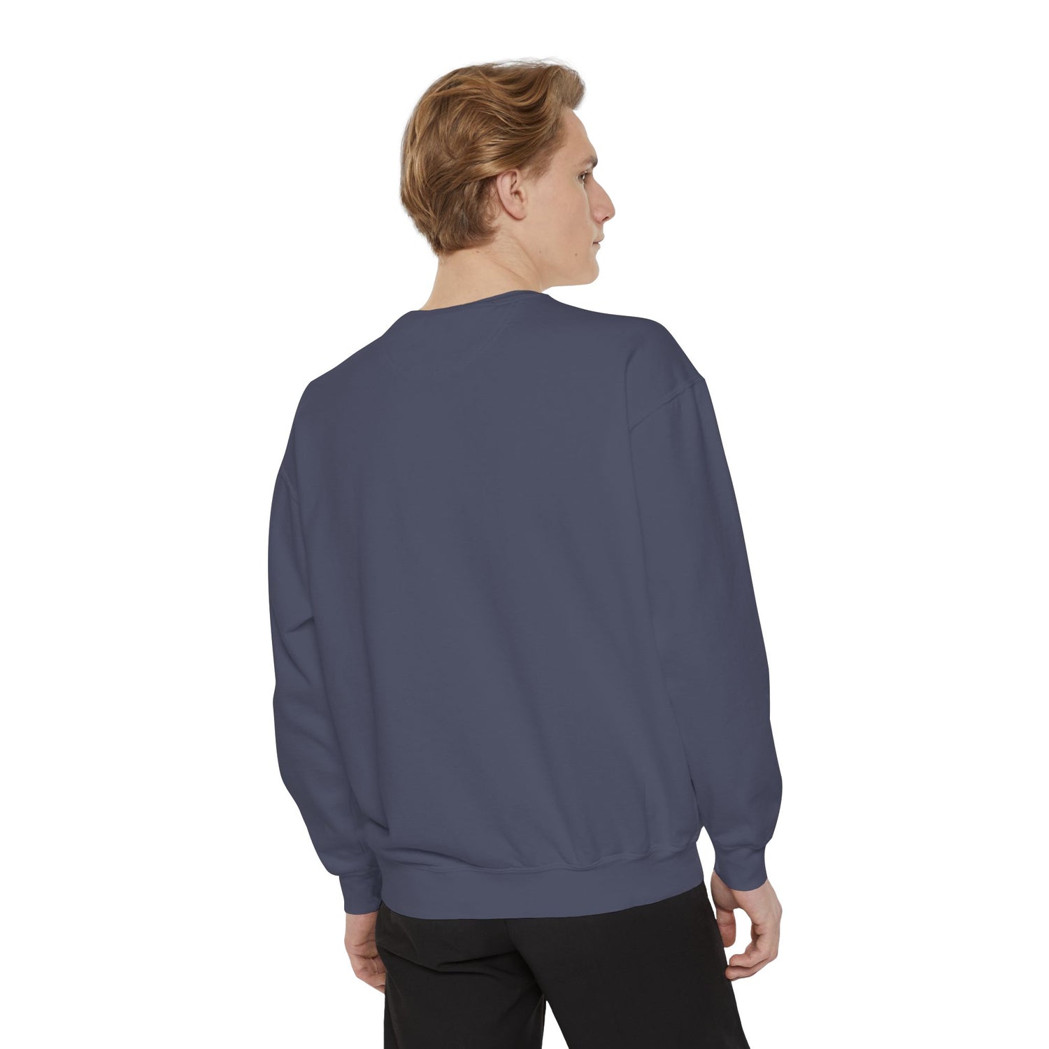 Christian Sweatshirt — “Jesus Christ No.1 Savior” Vintage Forgiven Crewneck